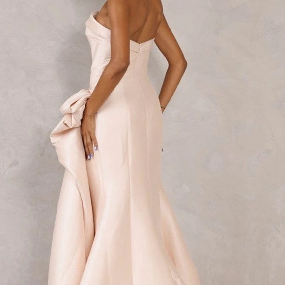 Terani Couture Strapless Blush Gown - Picture 2 of 4